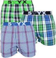 Styx 3Pack B7323839, multicolour size L - Boxer Shorts