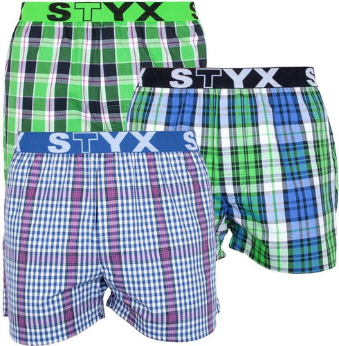 Styx 3Pack B7323839, multicolour size L - Boxer Shorts - Main image