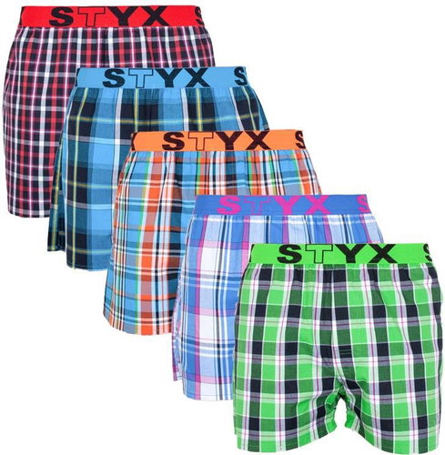 Styx 5Pack B73134373840, multicolour size M - Boxer Shorts - Main image