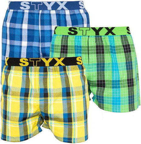 Styx 3Pack B8040510, multicolour size M - Boxer Shorts - Main image