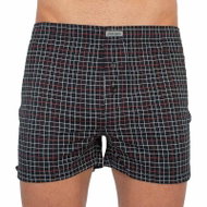 Andrie PS 5107 B lines, black size L - Boxer Shorts