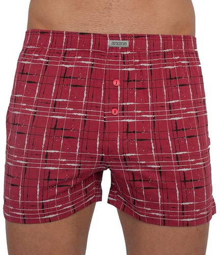 Andrie PS 5450 B, red size 3XL - Boxer Shorts - Main image