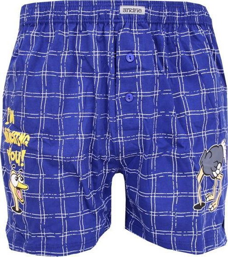 Andrie PS 5465 A, blue size L - Boxer Shorts - Main image