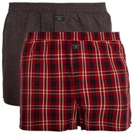 s. Oliver 2Pack 26.899.97.8755.12D1, red size M - Boxer Shorts