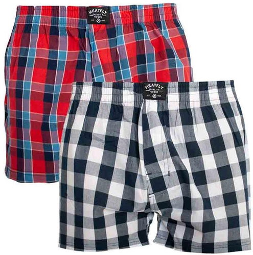 Meatfly 2Pack Jukebox 20 - F, multicolour size L - Boxer Shorts - Main image