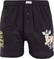 Andrie PS 5512 B, black size L - Boxer Shorts