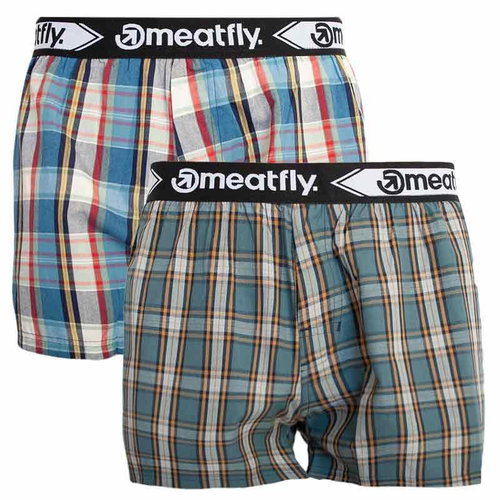 Meatfly 2Pack Bandit 20 - D, multicolour size S - Boxer Shorts - Main image