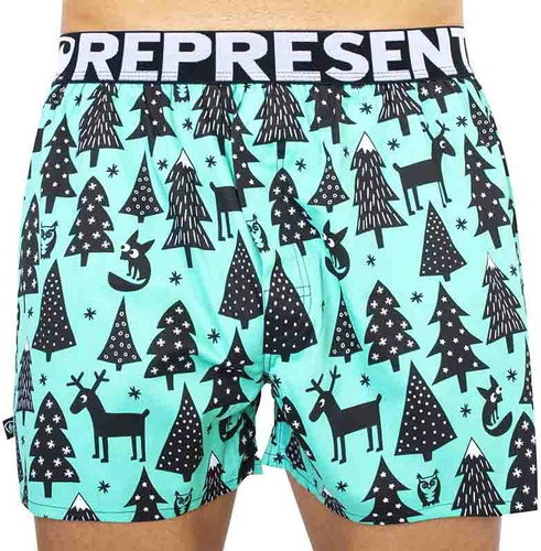 Represent R9M-BOX-0718 / forest, green size 3XL - Boxer Shorts - Main image