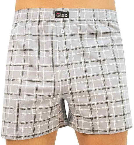 Gino 75160, Grey, size M - Boxer Shorts - Main image