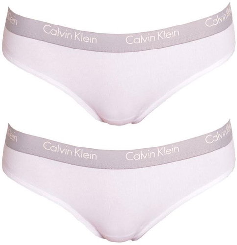 Calvin Klein 2Pack QD3583E-100, white size XS - Thong - Main image