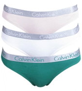 Calvin Klein 3Pack QD3590E-SHZ, multicolour size L - Thong