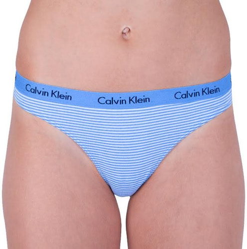 Calvin Klein D1617E-PYZ, blue size XS - Thong - Main image