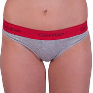 Calvin Klein F3786E-ZP3, gray size S - Thong