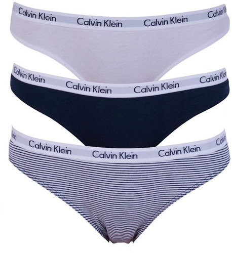 Calvin Klein 3Pack QD3587E-YS3, multicolour size M - Thong - Main image