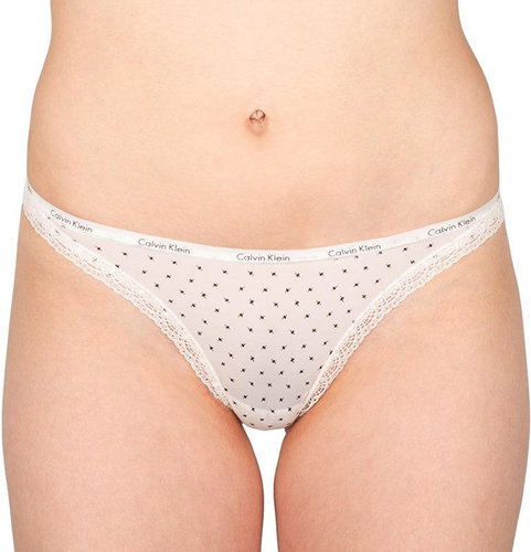 Calvin Klein D3445E-STG, white size L - Thong - Main image