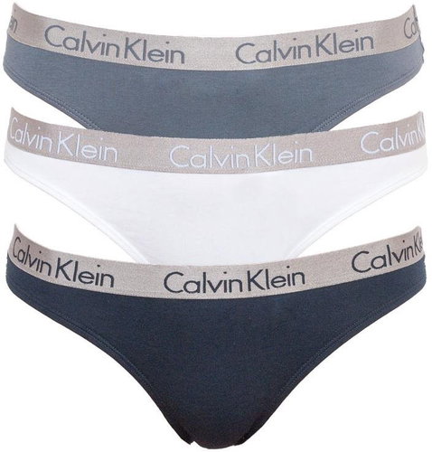 Calvin Klein 3Pack QD3590E-CZ3, multicolour size XS - Thong - Main image