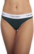 Calvin Klein F3786E-CP2, green size S - Thong