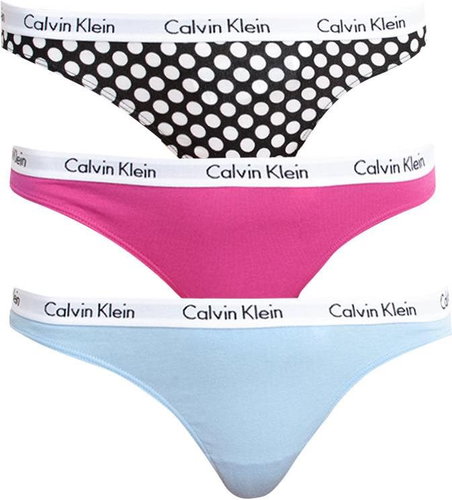 Calvin Klein 3Pack QD3587E-AK3, multicolour size L - Thong - Main image