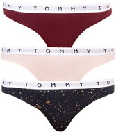 Tommy Hilfiger 3Pack UW0UW02521 0XQ, multicolour size M - Thong