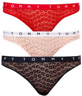 Tommy Hilfiger 3Pack UW0UW02524 0XR, multicolour size L - Thong