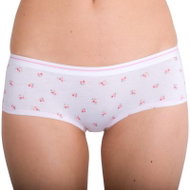 Molvy MD-558-BEB, Flowers, White, size L - Pants
