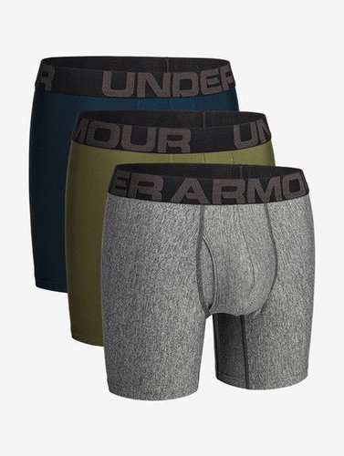 Under Armor 3Pack 1363620 010 - Khaki/Blue/Grey, Multicolour M - Boxer Briefs - Main image