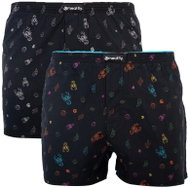 Meatfly 2Pack Agostino - Sanchez, gift pack, black, size 2.5 mm XXL - Boxer Shorts