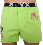 Styx B1069PSH, Green, size M - Boxer Shorts