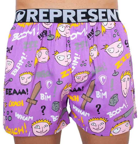 Represent R0M-BOX-0729, violet size S - Boxer Shorts - Main image