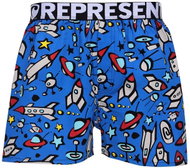 Represent R0M-BOX-0711, Rockets, Blue, size L - Boxer Shorts