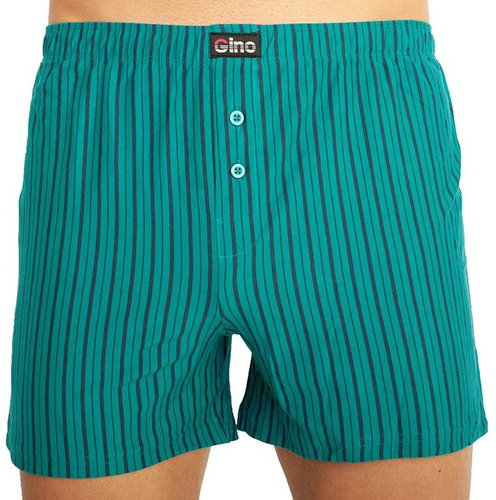 Gino 75163 - Petrol Blue/Green, size L - Boxer Shorts - Main image
