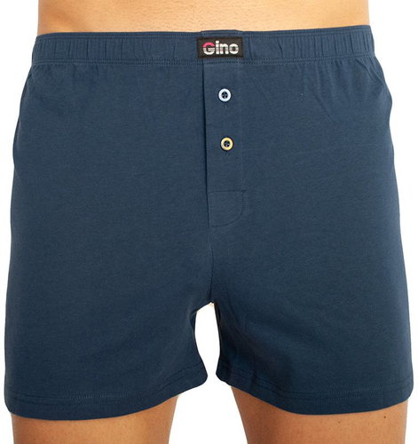 Gino 75162, Dark Blue/Blue, size XXL - Boxer Shorts - Main image