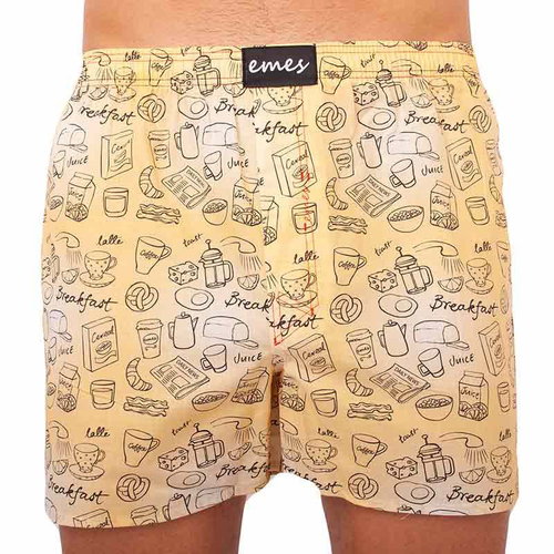 Emes 021, Yellow, size M - Boxer Shorts - Main image