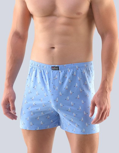 Gino 75152, Light Blue, Seagull, size M - Boxer Shorts - Main image