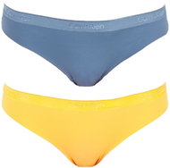 Calvin Klein 2Pack QD3695E-TSR, vícebarevná vel. L - Tanga