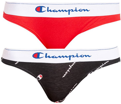 Champion 2Pack Y0AB1, Black/Red, Mixed Pack, size XL - Pants - Main image