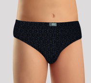Andrie PS 3499 B - Blue-White Pattern/Blue, size M - Briefs