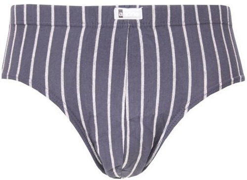 Andrie PS 3479 B - White Stripes/Grey, size 3XL - Briefs - Main image