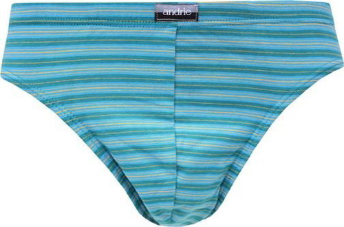 Andrie PS 3477 B - Green Stripe, size L - Briefs - Main image