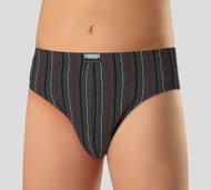 Andrie PS 3448 A - Red Stripes/Grey, size L - Briefs