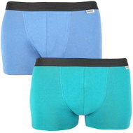 Nur Der 2Pack 827756 - blue / turquoise size L - Boxer Briefs