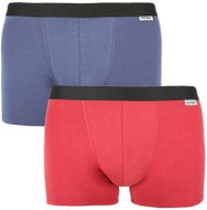Nur Der 2Pack 827756 - red / gray size M - Boxer Briefs