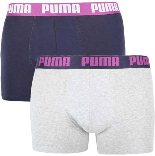 Puma 2Pack 521015001 014 - gray / purple size XL - Boxer Briefs - Main image