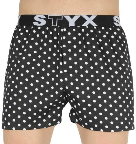 Styx B1055 - black and white size XL - Boxer Shorts - Main image