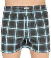 Andrie PS 4947 C - black, blue stripes size L - Boxer Shorts