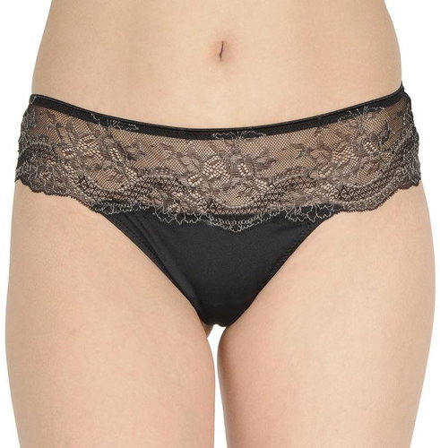 Gina 14140 - black lace size XS - Thong - Main image