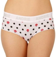 Andrie PS 2408 A - black polka dot size L - Pants