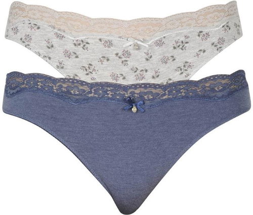 Lama 2Pack L-1334 BI - blue / gray size M - Pants - Main image