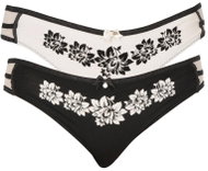 Lama 2Pack L-1270 MB - black / cream size M - Pants