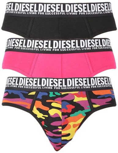 Diesel 3Pack A02450-0DBBX-E5509 multicolour size XL - Briefs - Main image